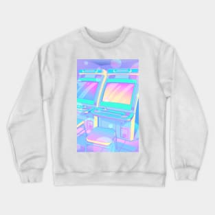 Pastel Glitch Crewneck Sweatshirt